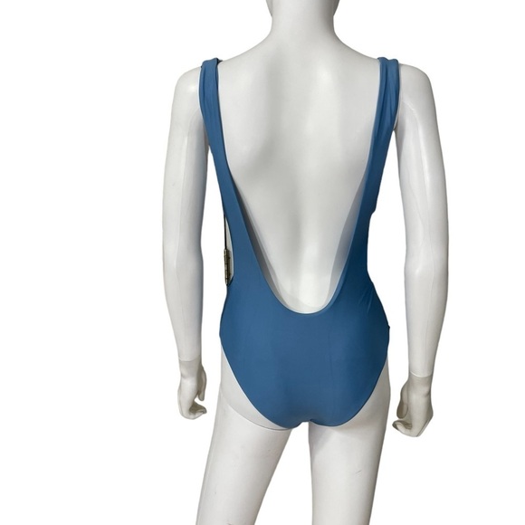 Amuse Society Blue One Piece Swimsuit - Picture 3 of 7